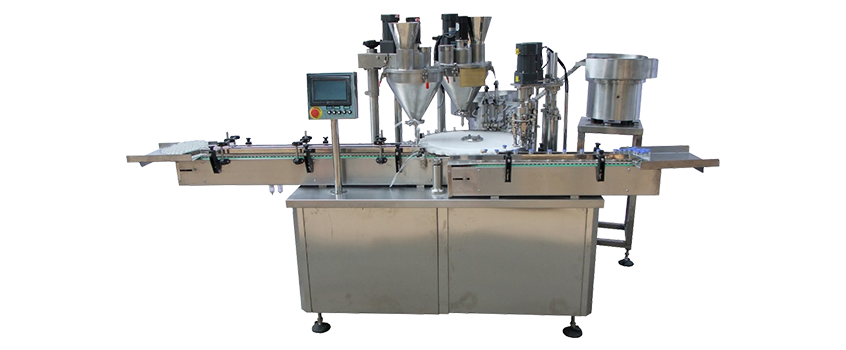 Two Head Powder Filling Machine